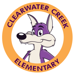 Clearwater Creek coyote logo 