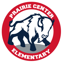 Prairie Center pioneer logo of buffalo 