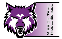 Mission Trail timberwolf logo 