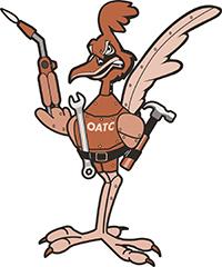 graphic image of Roadrunner mascot 