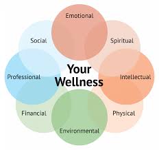 graphic of 8 pillars of wellness 