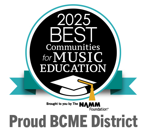 2025 Best Communities for Music Education logo