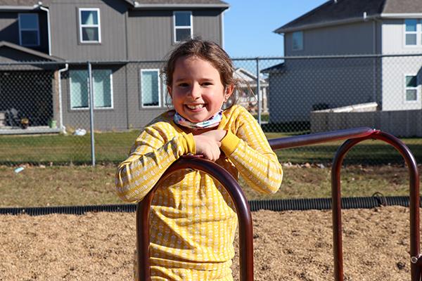 girl on merry go round