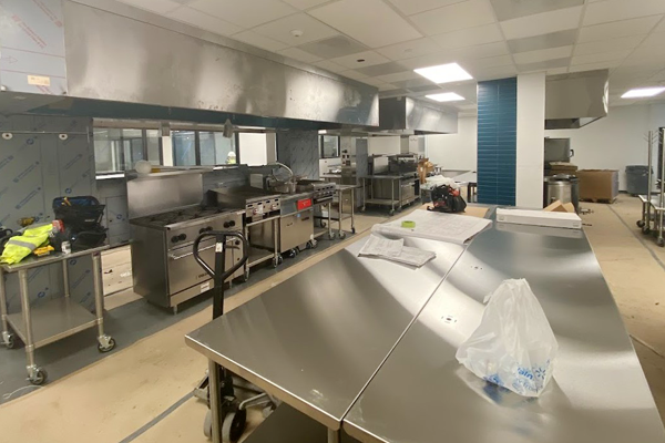 kitchen lab for culinary students
