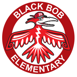Black Bob Elementary School Logo